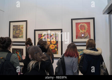 Ouverture de l'exposition 'Curiosités' par Benjamin Lacombe. Banque D'Images