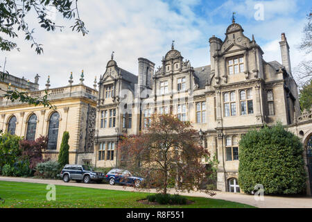 Trinity College dans le centre ancien d'Oxford, England, UK Banque D'Images