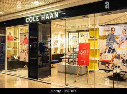 Hong Kong, le 7 avril 2019 : Cole Haan store à Hong Kong. Banque D'Images