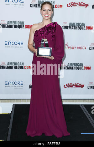 BEVERLY HILLS, LOS ANGELES, CA, USA - Le 10 novembre : Amy Adams arrive à la 31e Annual American Cinematheque Awards Gala tenu au Beverly Hilton Hotel le 10 novembre 2017 à Beverly Hills, Los Angeles, Californie, États-Unis. (Photo par Xavier Collin/Image Press Office) Banque D'Images