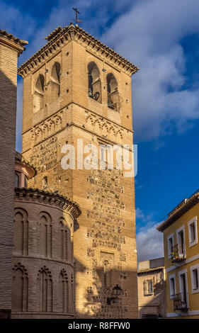 Le monastère de Saint Dominique de Silos (le vieux) (Monasterio de Santo Domingo de Silos (El Antiguo)), un monastère cistercien à Tolède, Espagne, founde Banque D'Images