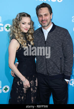 LOS ANGELES, CA, USA - 06 mars : Amanda Seyfried, Thomas Sadoski au Los Angeles Premiere d'Amazon Studios et STX Films' 'gringo' tenue au stade 14 Regal LA LIVE le 6 mars 2018 à Los Angeles, Californie, États-Unis. (Photo par Xavier Collin/Image Press Office) Banque D'Images