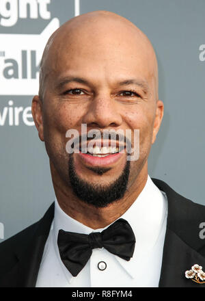 SANTA MONICA, LOS ANGELES, CA, USA - Le 11 janvier : commun, Lonnie Rashid Lynn Jr. à la 23e assemblée annuelle Critics' Choice Awards tenue au Barker Hangar le 11 janvier 2018 à Santa Monica, Los Angeles, Californie, États-Unis. (Photo par Xavier Collin/Image Press Office) Banque D'Images