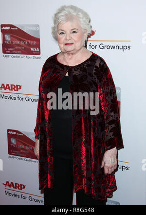 BEVERLY HILLS, LOS ANGELES, CA, USA - 05 février : Juin Squibb au 17e Congrès annuel de l'AARP films pour adultes bourses détenues au Beverly Wilshire Beverly Hills (A Four Seasons Hotel) le 5 février 2018 à Beverly Hills, Los Angeles, Californie, États-Unis. (Photo par Xavier Collin/Image Press Office) Banque D'Images