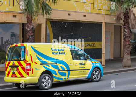 Lmrn australienne de motocyclisme véhicules d'intervention d'urgence pour les automobilistes en panne,Sydney, Australie Banque D'Images