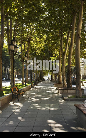 L'Avenue Rustaveli à Tbilissi. La Géorgie Banque D'Images