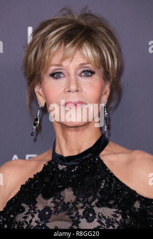 LOS ANGELES, CA, USA - 04 novembre : Jane Fonda arrive au LACMA Art  + Film 2017 Gala tenu au Los Angeles County Museum of Art, le 4 novembre 2017 à Los Angeles, Californie, États-Unis. (Photo par Xavier Collin/Image Press Office) Banque D'Images