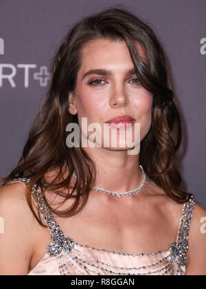 LOS ANGELES, CA, USA - 04 novembre : Charlotte Casiraghi arrive au LACMA Art  + Film 2017 Gala tenu au Los Angeles County Museum of Art, le 4 novembre 2017 à Los Angeles, Californie, États-Unis. (Photo par Xavier Collin/Image Press Office) Banque D'Images