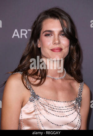 LOS ANGELES, CA, USA - 04 novembre : Charlotte Casiraghi arrive au LACMA Art  + Film 2017 Gala tenu au Los Angeles County Museum of Art, le 4 novembre 2017 à Los Angeles, Californie, États-Unis. (Photo par Xavier Collin/Image Press Office) Banque D'Images