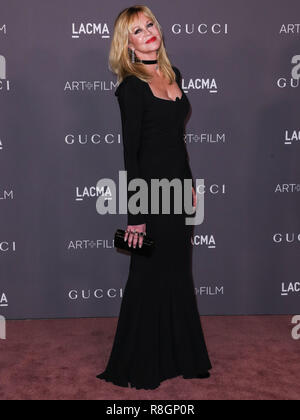 LOS ANGELES, CA, USA - 04 novembre : Melanie Griffith arrive au LACMA Art  + Film 2017 Gala tenu au Los Angeles County Museum of Art, le 4 novembre 2017 à Los Angeles, Californie, États-Unis. (Photo par Xavier Collin/Image Press Office) Banque D'Images