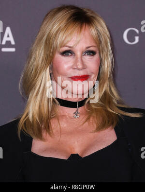 LOS ANGELES, CA, USA - 04 novembre : Melanie Griffith arrive au LACMA Art  + Film 2017 Gala tenu au Los Angeles County Museum of Art, le 4 novembre 2017 à Los Angeles, Californie, États-Unis. (Photo par Xavier Collin/Image Press Office) Banque D'Images