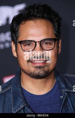 HOLLYWOOD, LOS ANGELES, CA, USA - 10 OCTOBRE : Michael Pena lors de la première mondiale de Disney et Marvel Thor : le "Ragnarok" tenue au El Capitan Theatre le 10 octobre 2017 à Hollywood, Los Angeles, Californie, États-Unis. (Photo par Xavier Collin/Image Press Office) Banque D'Images