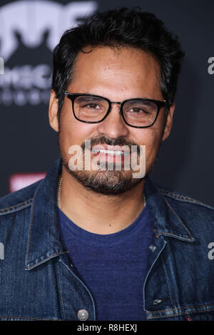 HOLLYWOOD, LOS ANGELES, CA, USA - 10 OCTOBRE : Michael Pena lors de la première mondiale de Disney et Marvel Thor : le "Ragnarok" tenue au El Capitan Theatre le 10 octobre 2017 à Hollywood, Los Angeles, Californie, États-Unis. (Photo par Xavier Collin/Image Press Office) Banque D'Images