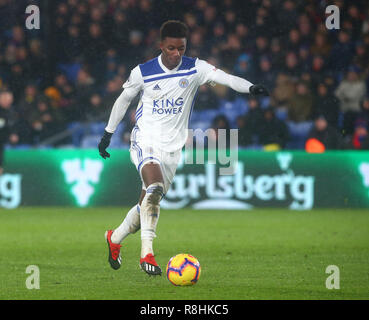 Londres, Royaume-Uni. 15 décembre 2018. Le Leicester City gris Demarai au cours de Premier League entre Crystal Palace et Leicester City at Selhurst Park Stadium , , Londres, Angleterre le 15 décembre 2018. Action Sport Crédit photo FA Premier League Ligue de football et les images sont soumis à licence. DataCo Usage éditorial uniquement. Pas de vente d'impression. Aucun usage personnel des ventes. Aucune UTILISATION NON RÉMUNÉRÉ : Crédit photo Action Sport/Alamy Live News Banque D'Images