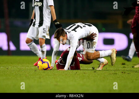 Turin, Italie. Le 15 décembre 2018. football, championnat de Serie A TIM 2018-2019 vs Juventus Turin 0-1 Photo : Crédit photo : DYBALA Indépendant Agence/Alamy Live News Banque D'Images