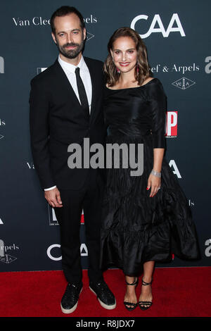 LOS ANGELES, CA, USA - Octobre 07 : L'actrice Natalie Portman et Benjamin Millepied mari arriver au 2017 A.L. Gala annuel de projets de danse tenue à L.A. Projet de danse le 7 octobre 2017 à Los Angeles, Californie, États-Unis. (Photo par Xavier Collin/Image Press Office) Banque D'Images