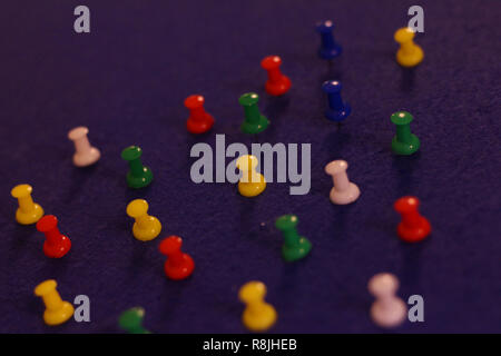 Les broches à bord Banque D'Images