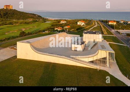 France, Pyrénées Atlantiques, pays de soleil, la ville de Biarritz, l'océan Banque D'Images