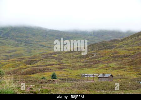 Royaume-uni, Ecosse, Aviemore, Drumochter Pass Banque D'Images