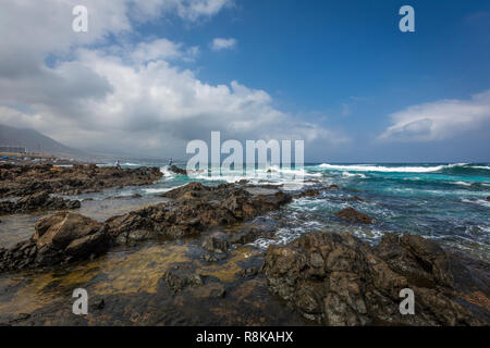 Strand bei Hildago, Teneriffa Banque D'Images