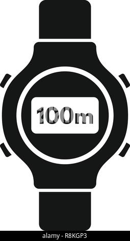 Icône tracker de remise en forme. Simple illustration de l'icône vecteur tracker remise en forme pour le web design isolé sur fond blanc Illustration de Vecteur