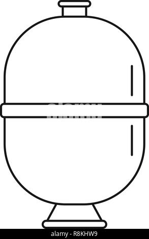 L'icône de filtre à sable piscine pompe. Filtre à sable piscine pompe aperçu l'icône vecteur pour la conception web isolé sur fond blanc Illustration de Vecteur