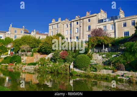 Kennet & Avon Canal, baignoire,Somerset, Angleterre Banque D'Images