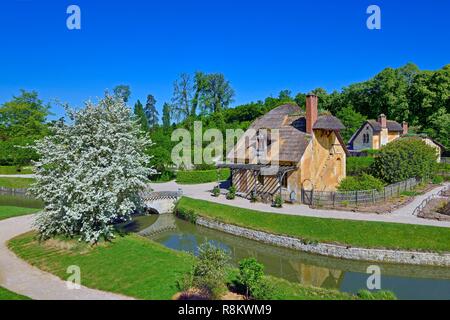 France, Yvelines, Versailles, Versailles palace classé Patrimoine Mondial par l'UNESCO, Marie Antoinette estate, hameau de la reine, le pigeonnier Banque D'Images