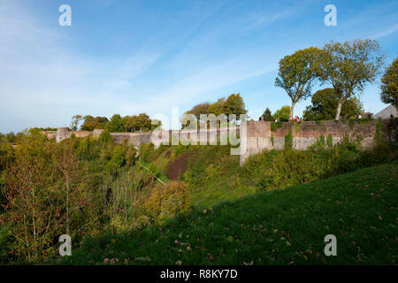 Montreuil-Mer dans le Pas-de-Calais dans le Nord de la France Banque D'Images