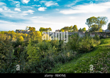 Montreuil-Mer dans le Pas-de-Calais dans le Nord de la France Banque D'Images