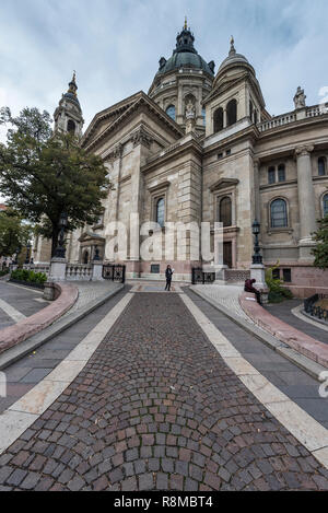 Basilique de Saint-Etienne Budapest, Hongrie Banque D'Images