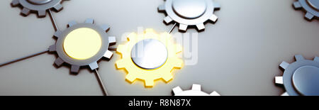 Les vitesses de base de données concept. Rendu 3D panoramique Banque D'Images