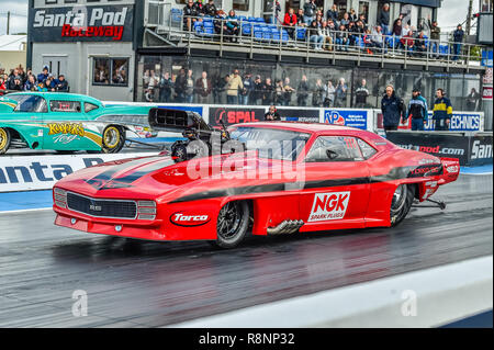 Camaro SS Andy Robinsons Dragster Pro Mod Banque D'Images