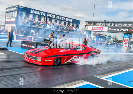 Camaro SS Andy Robinsons Dragster Pro Mod Banque D'Images