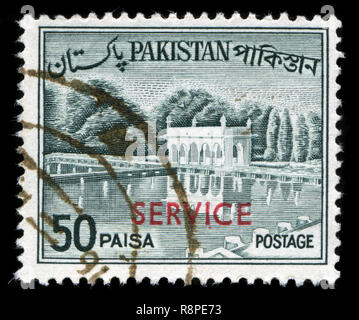 Timbre-poste du Pakistan dans le pays vues série émise en 1962 Banque D'Images