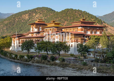 Punakha Dzong, Punakha, Bhoutan Banque D'Images