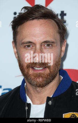 LAS VEGAS, NV, USA - 22 SEPTEMBRE : David Guetta dans la salle de presse au cours de la 2017 iHeartRadio Music Festival - Jour 1 tenue à la T-Mobile Arena le 22 septembre 2017 à Las Vegas, Nevada, United States. (Photo par Xavier Collin/Image Press Office) Banque D'Images