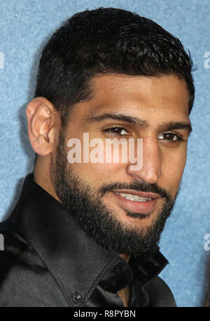 Nov 28, 2018 - Amir Khan assistant à Creed II Première européenne, BFI IMAX à Londres, Royaume-Uni Banque D'Images