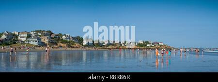 United States, New England, Massachusetts, Cape Ann, Gloucester, Good Harbour Beach, l'été Banque D'Images