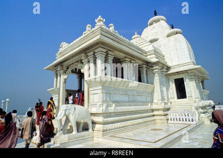 Temple Birla, Hyderabad, Andhra Pradesh, Inde Banque D'Images