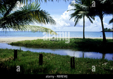 Corbyn's cove beach, l''île, port blair, Inde Banque D'Images