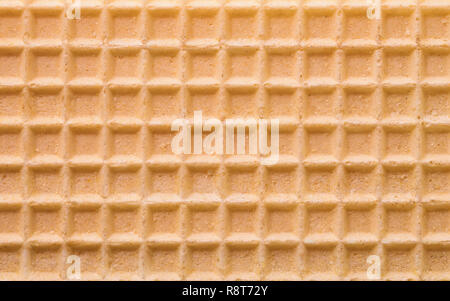 Close up of yellow gaufre texture background Banque D'Images