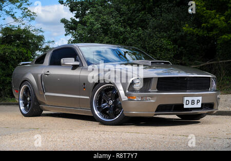 2012 Mustang GT Roush, mis à niveau l'option d'usine de 5e génération Ford Muscle car Banque D'Images