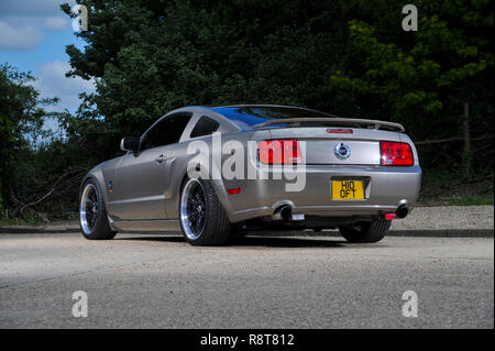 2012 Mustang GT Roush, mis à niveau l'option d'usine de 5e génération Ford Muscle car Banque D'Images