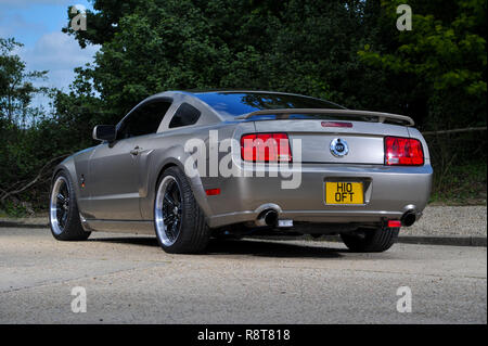 2012 Mustang GT Roush, mis à niveau l'option d'usine de 5e génération Ford Muscle car Banque D'Images