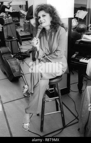 Connie Francis 1981 Photo par Adam Scull/PHOTOlink/MediaPunch Banque D'Images