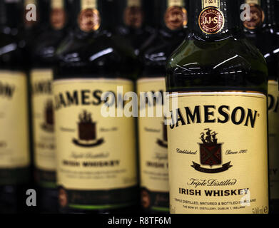 Kiev, Ukraine. Dec 16, 2018. L'Irish whiskey Jameson vu dans le magasin Crédit : Igor Golovniov SOPA/Images/ZUMA/Alamy Fil Live News Banque D'Images
