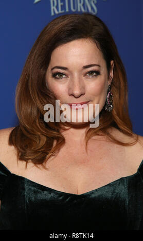 New York, New York, USA. 25Th Dec 2018. Laura Michelle Kelly assiste à la projection de "Mary Poppins' organisé par la société au théâtre cinéma SVA le 17 décembre, 2018 à New York. Crédit : Walter McBride/MediaPunch MediaPunch Crédit : Inc/Alamy Live News Banque D'Images