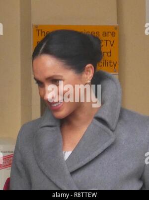 Londres, Royaume-Uni. Au 18 décembre 2018. Meghan Markle Duchesse de Sussex, Brinsworth House, Twickenham, London, UK 18 décembre 2018 Credit : Mills/Alamy Live News Banque D'Images