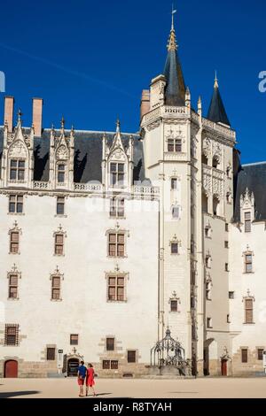 France, Loire Atlantique, Nantes, Château des Ducs de Bretagne Banque D'Images